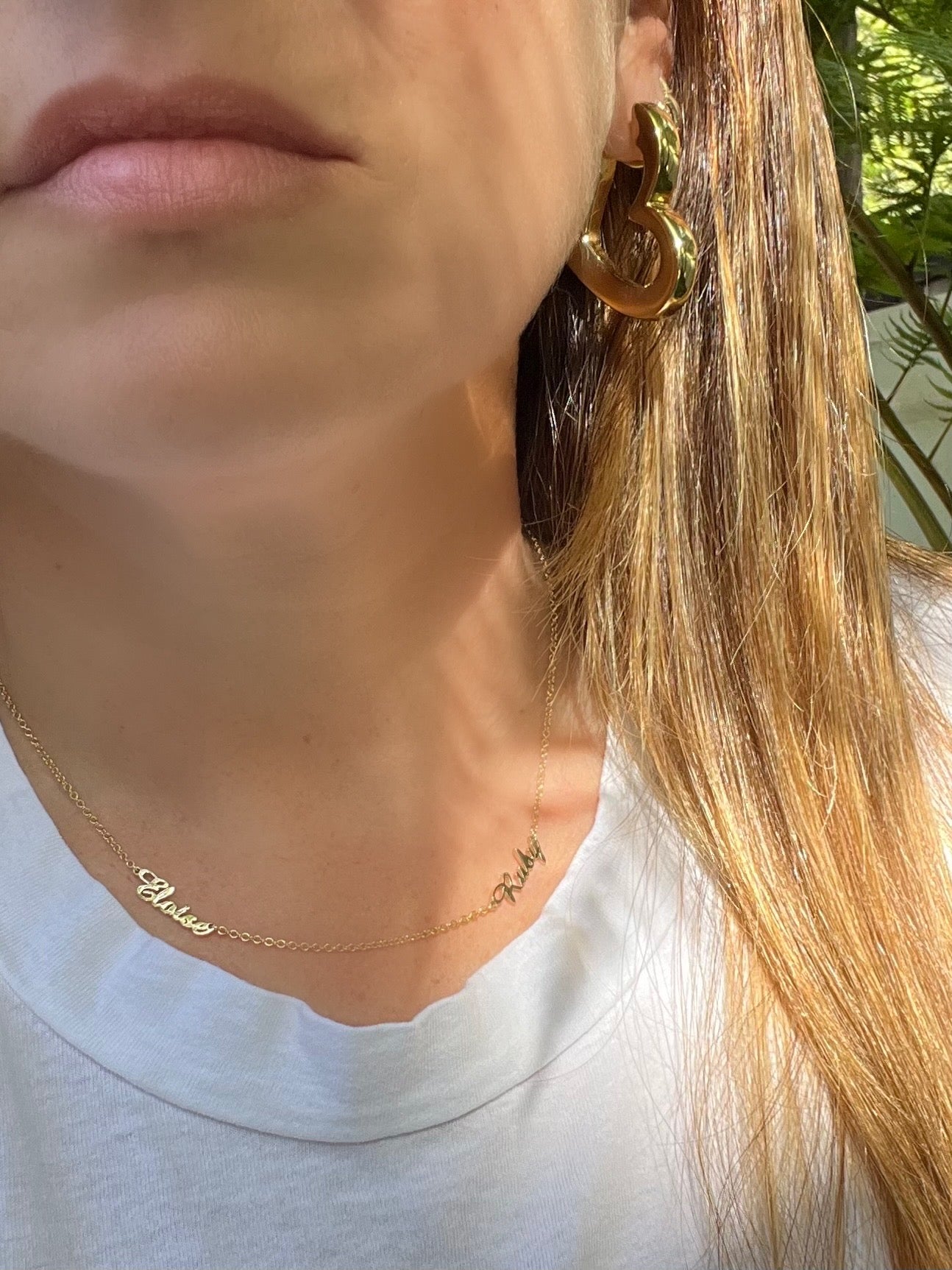Mini LOVE Nameplate Necklace