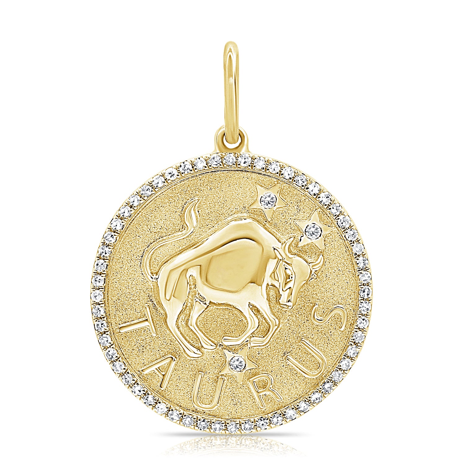 Gold capricorn pendant on sale necklace